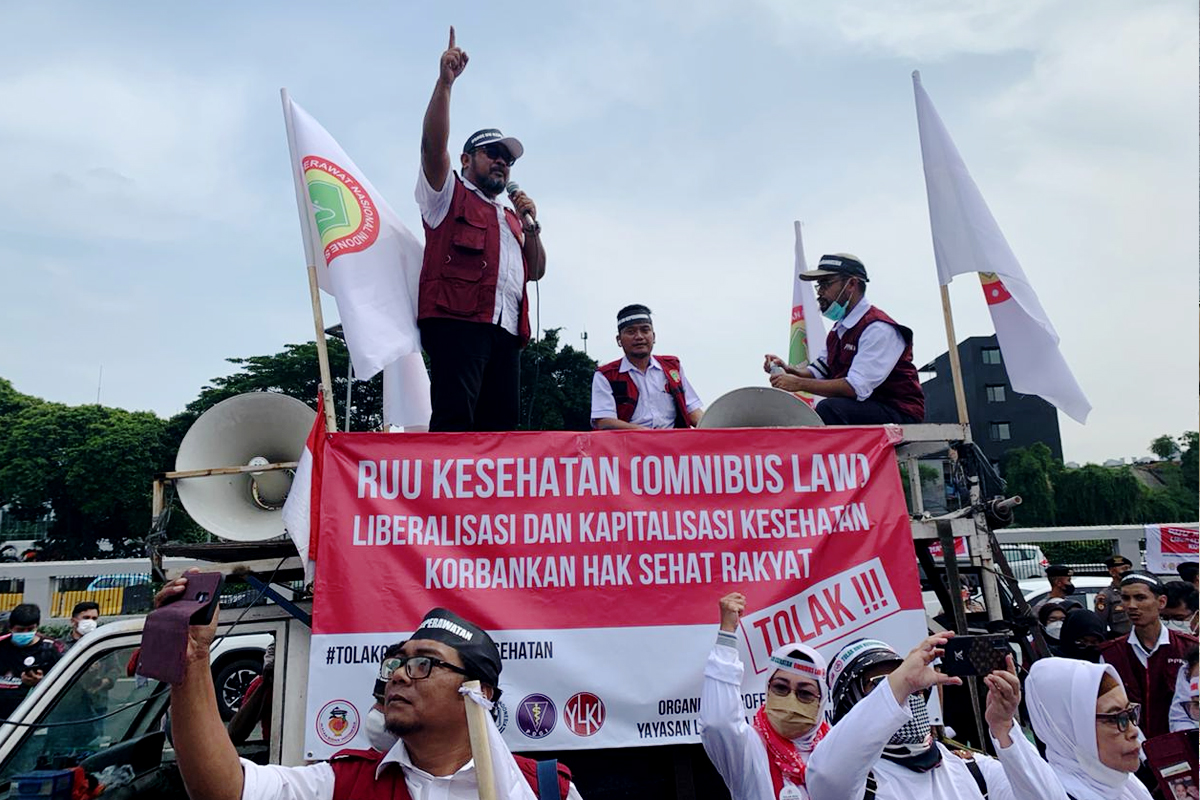 Dokter dan Perawat Seluruh Indonesia Demo Hari Ini, Tolak RUU Kesehatan