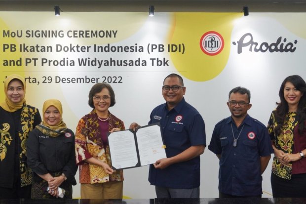 Optimalkan Layanan Kesehatan, Prodia Jalin Kerja Sama dengan IDI